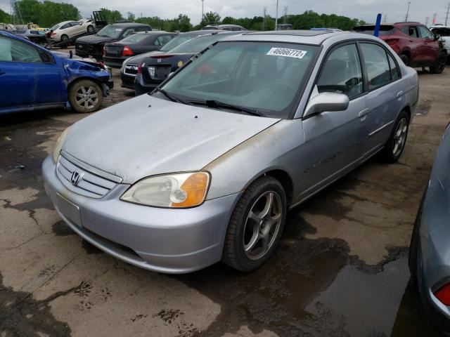 Photo 2 from auction – 2002 HONDA CIVIC EX with VIN 1HGES26792L045795