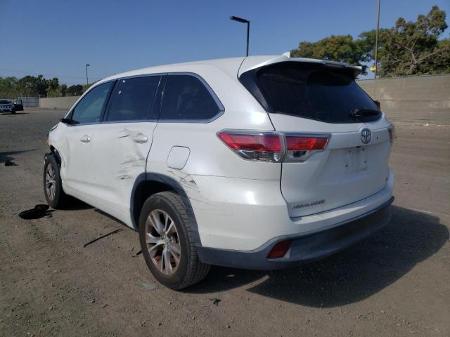 Photo 3 from auction – 2015 TOYOTA HIGHLANDER with VIN 5TDZKRFH0FS063091