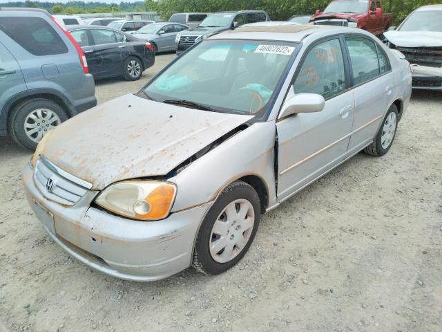 Photo 2 from auction – 2002 HONDA CIVIC EX with VIN JHMES26762S004169