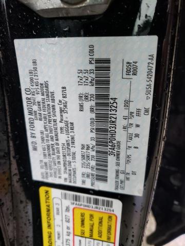 Photo 10 from auction – 2018 FORD FUSION SE with VIN 3FA6P0HD3JR213254