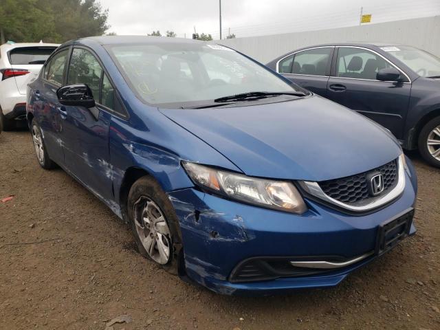 Photo 1 from auction – 2014 HONDA CIVIC LX with VIN 2HGFB2F58EH542003