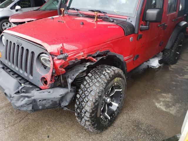 Photo 9 from auction – 2012 JEEP WRANGLER U with VIN 1C4BJWDG9CL178976
