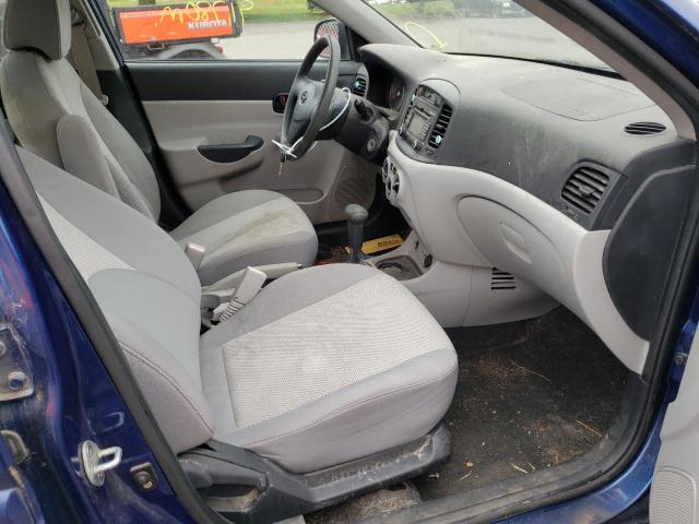 Photo 9 from auction – 2011 HYUNDAI ACCENT GLS with VIN KMHCN4AC4BU609386