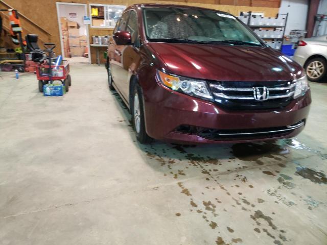 HONDA ODYSSEY 2016 with VIN 5FNRL5H37GB092844 - Photo from auction