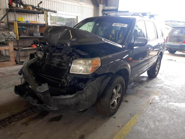 Photo 2 from auction – 2007 HONDA PILOT EXL with VIN 2HKYF18557H534339