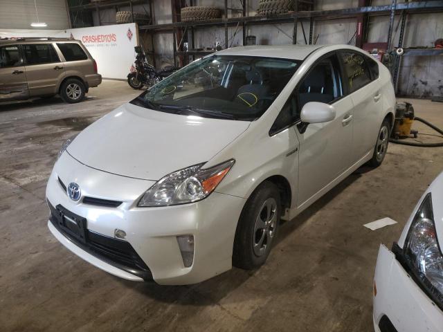 Photo 2 from auction – 2015 TOYOTA PRIUS with VIN JTDKN3DU4F0484823