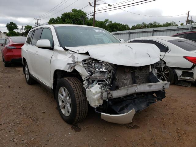 TOYOTA HIGHLANDER 2013 with VIN 5TDBK3EH2DS264892 - Photo from auction