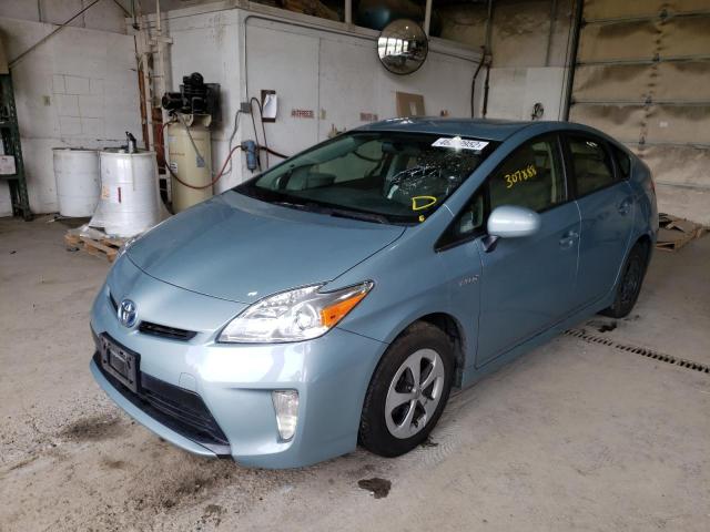 Photo 2 from auction – 2015 TOYOTA PRIUS with VIN JTDKN3DU7F1902561