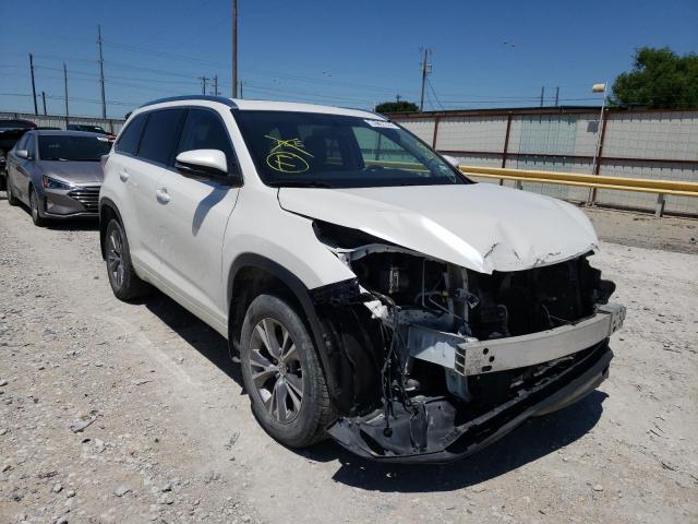 TOYOTA HIGHLANDER 2014 с VIN 5TDKKRFH8ES010882 - Фото с аукциона