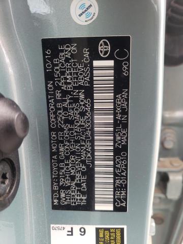 Photo 10 from auction – 2017 TOYOTA PRIUS with VIN JTDKARFU4H3036465