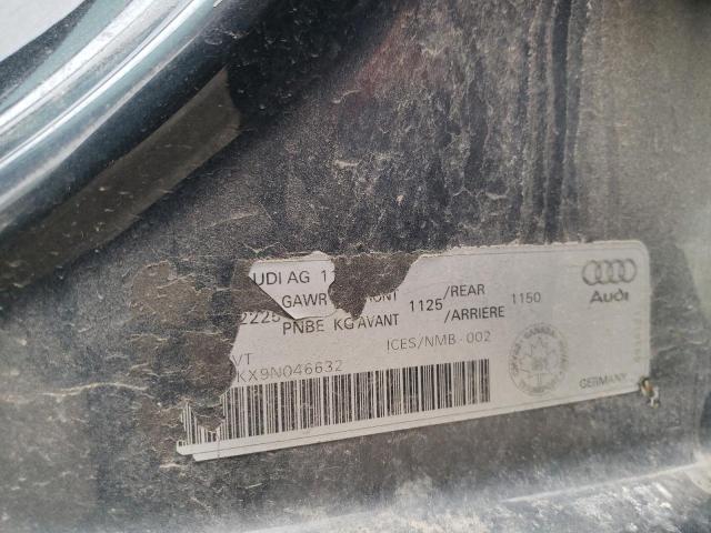Photo 10 from auction – 2009 AUDI A4 2.0T QU with VIN WAULF68KX9N046632