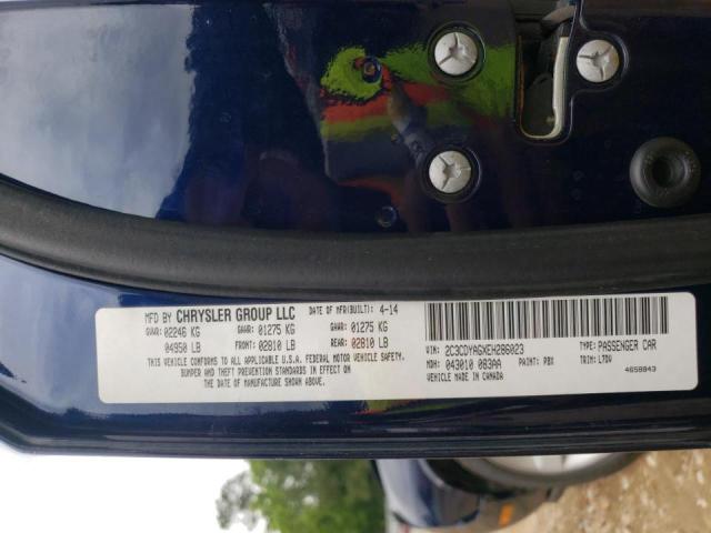 Photo 10 from auction – 2014 DODGE CHALLENGER with VIN 2C3CDYAGXEH286023