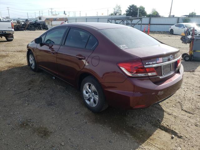 Photo 3 from auction – 2014 HONDA CIVIC LX with VIN 19XFB2F50EE052441