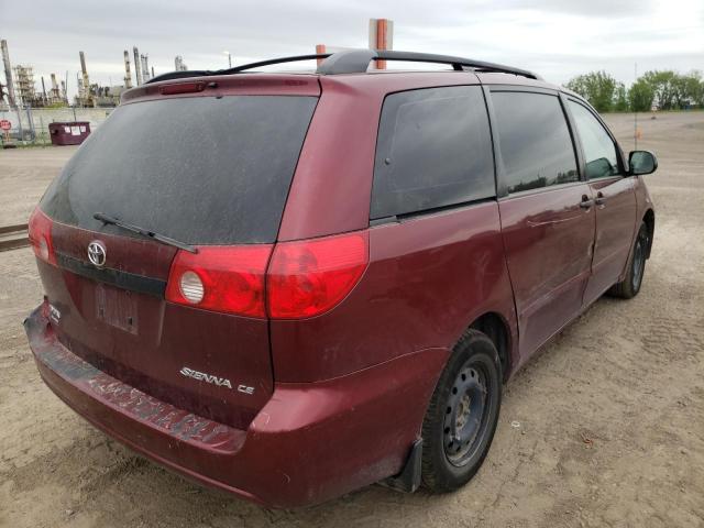Photo 4 from auction – 2008 TOYOTA SIENNA CE with VIN 5TDZK29C48S194339