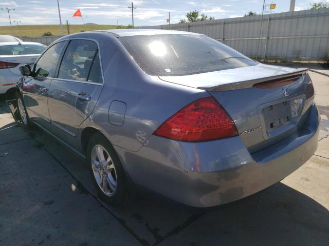 Photo 3 from auction – 2007 HONDA ACCORD EX with VIN 1HGCM56757A202079