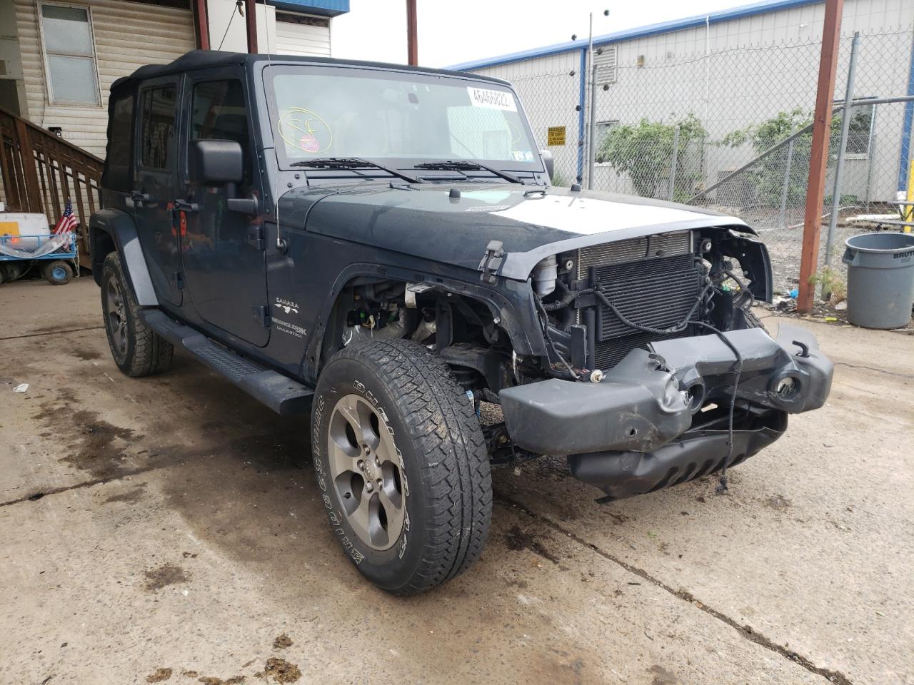 JEEP WRANGLER U 2018 with VIN 1C4BJWEG8JL899513 - Photo from auction