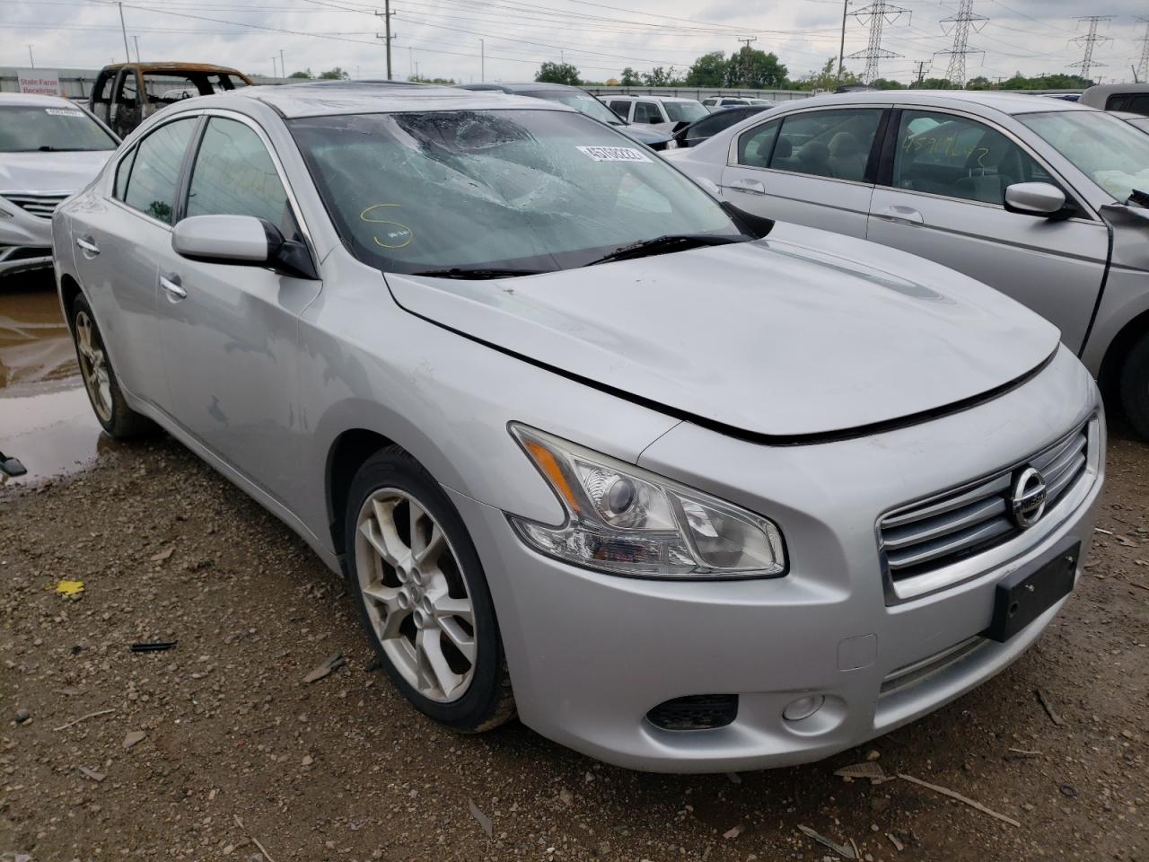 NISSAN MAXIMA S 2014 with VIN 1N4AA5AP4EC905038 - Photo from auction