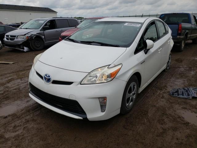 Photo 2 from auction – 2013 TOYOTA PRIUS with VIN JTDKN3DUXD5562084