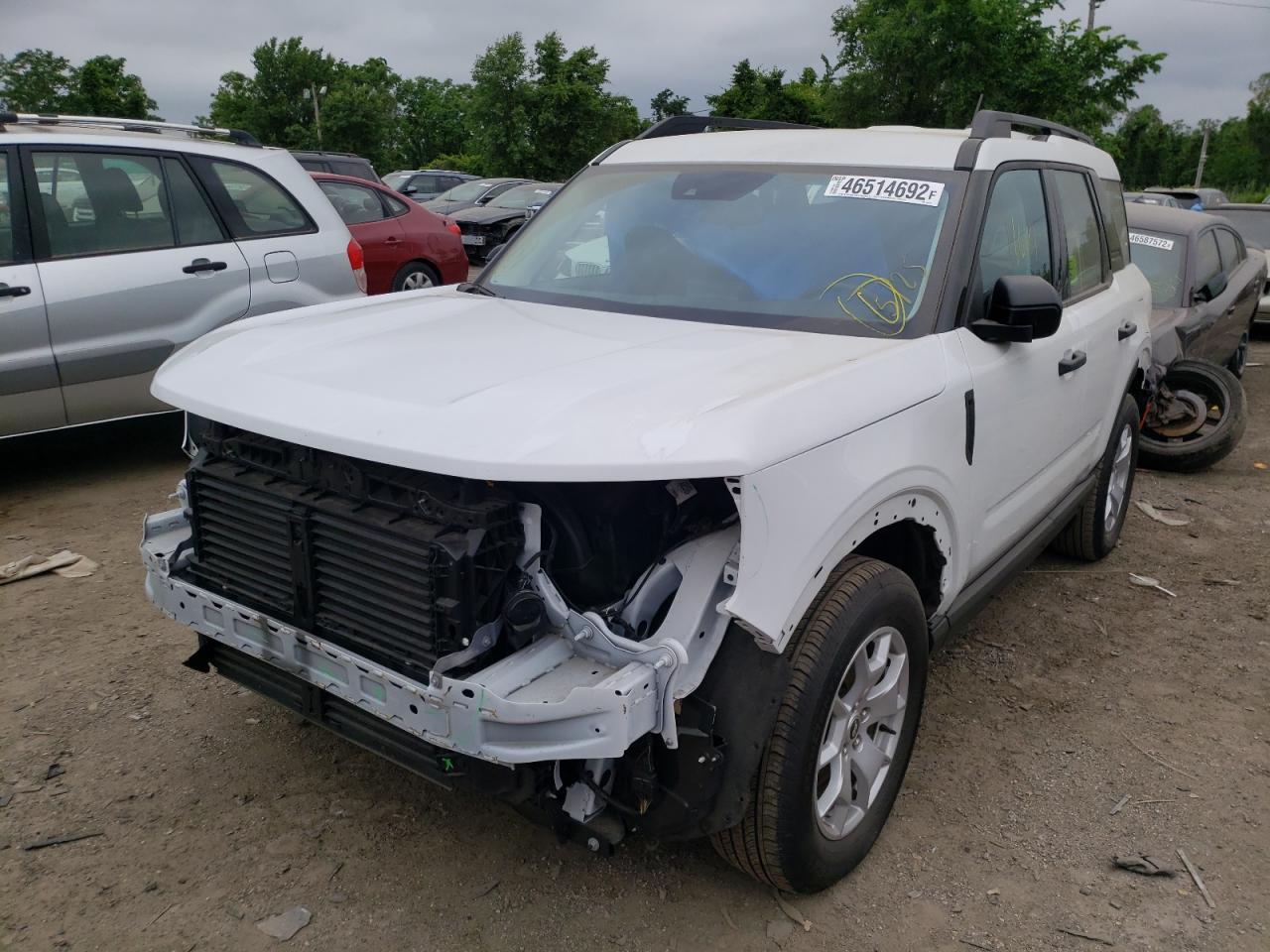 Photo 14 from auction – 2021 FORD BRONCO SPO with VIN 3FMCR9A65MRB40119