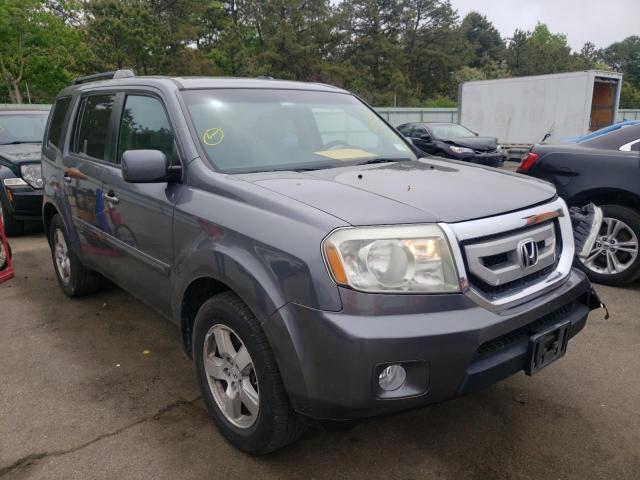 HONDA PILOT EX 2011 with VIN 5FNYF4H44BB025259 - Photo from auction