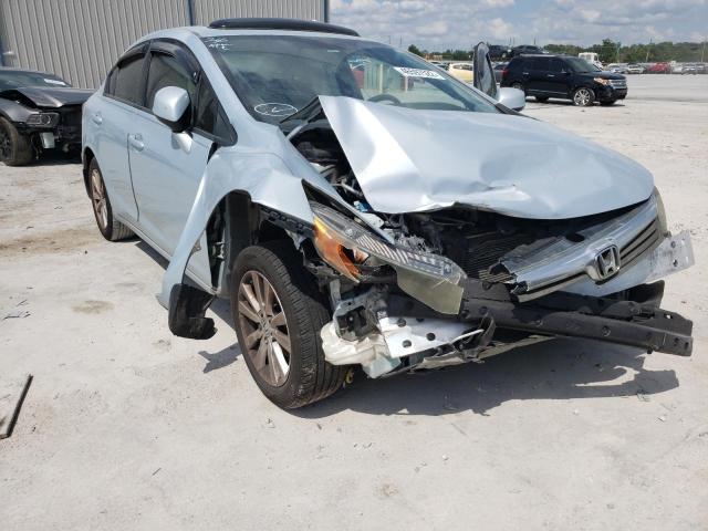 HONDA CIVIC EX 2012 with VIN 19XFB2F80CE021519 - Photo from auction