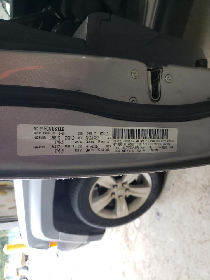 Photo 20 from auction – 2015 JEEP PATRIOT SP with VIN 1C4NJRBB2FD248371