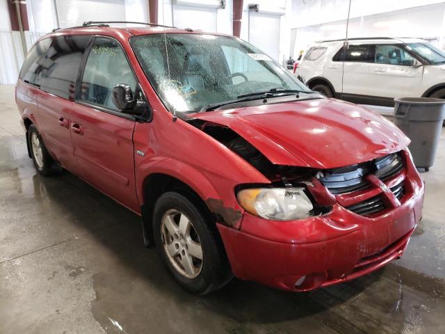 DODGE GRAND CARA 2007 with VIN 2D4GP44L27R150832 - Photo from auction