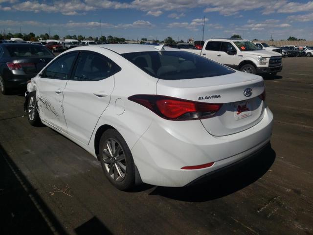 Photo 3 from auction – 2016 HYUNDAI ELANTRA SE with VIN 5NPDH4AE2GH688737