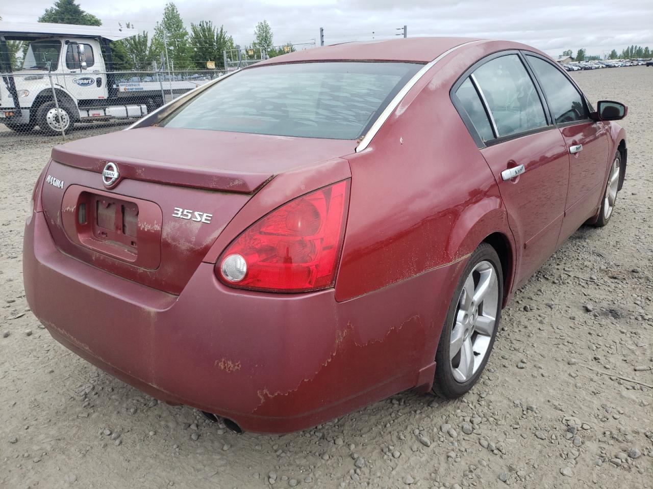 Photo 4 from auction – 2005 NISSAN MAXIMA SE with VIN 1N4BA41E25C823144