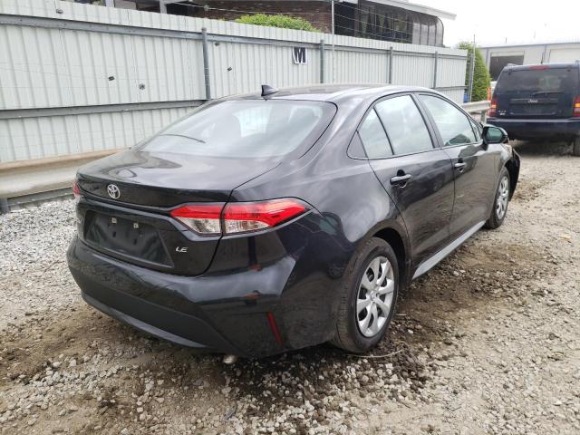 Photo 4 from auction – 2021 TOYOTA COROLLA LE with VIN 5YFEPMAE9MP241179