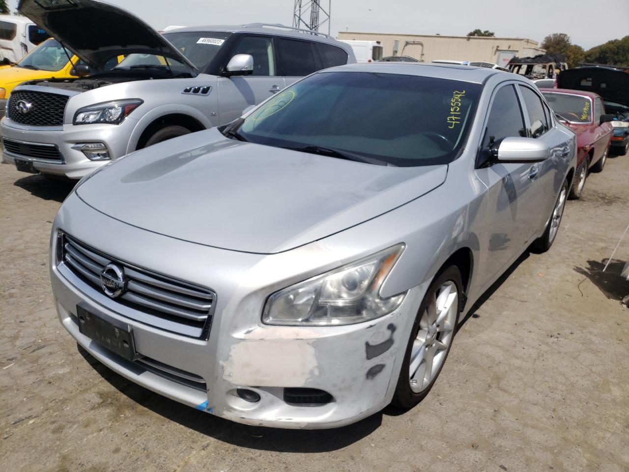 Photo 2 from auction – 2013 NISSAN MAXIMA S with VIN 1N4AA5AP0DC802391