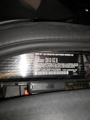 Photo 10 from auction – 2015 BMW I3 REX with VIN WBY1Z4C59FV502900
