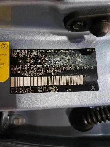 Photo 10 from auction – 2008 LEXUS RX 350 with VIN 2T2HK31U18C067297