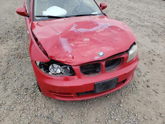 Photo 9 from auction – 2011 BMW 128 I with VIN WBAUP7C59BVP21465