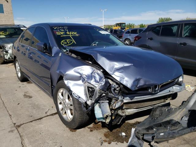 Photo 1 from auction – 2007 HONDA ACCORD EX with VIN 1HGCM56757A202079