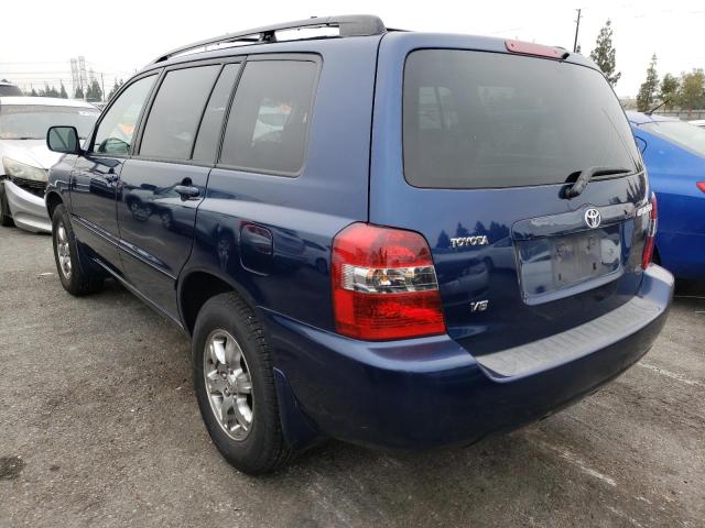 Photo 3 from auction – 2004 TOYOTA HIGHLANDER with VIN JTEGP21A940040902