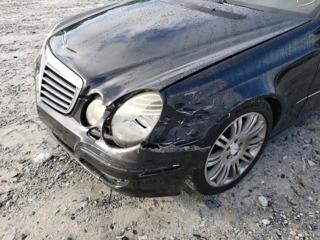 Photo 9 from auction – 2007 MERCEDES-BENZ E 350 with VIN WDBUF56X77B061702