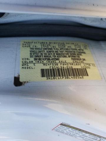 Photo 10 from auction – 2011 NISSAN VERSA S with VIN 3N1BC1CP3BL422562