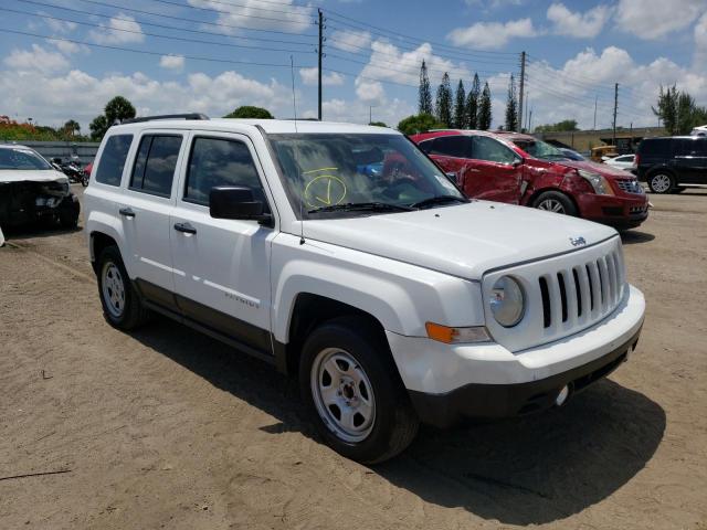 JEEP PATRIOT SP 2017 with VIN 1C4NJPBA0HD164595 - Photo from auction