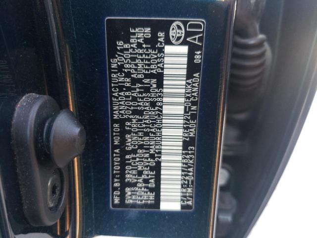 Photo 10 from auction – 2017 TOYOTA COROLLA L with VIN 2T1BURHE0HC778835