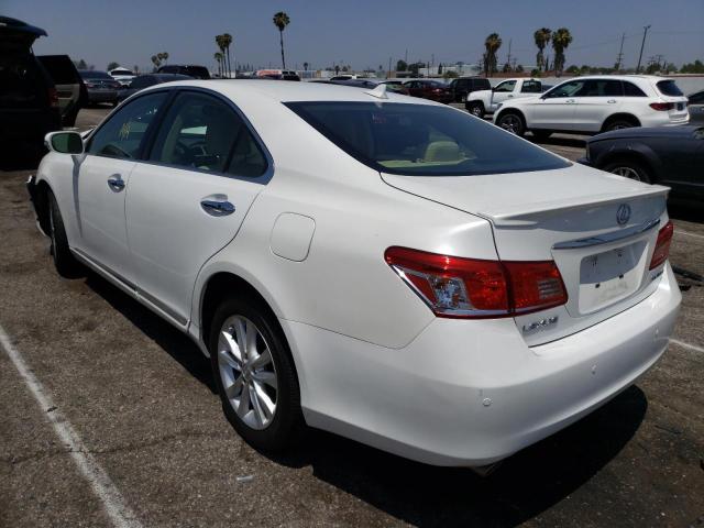 Photo 3 from auction – 2010 LEXUS ES 350 with VIN JTHBK1EG0A2393775