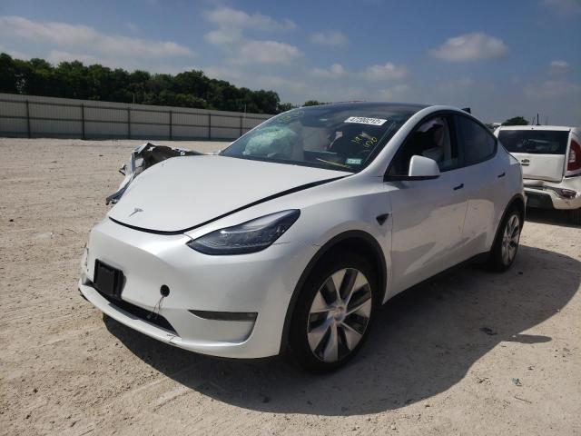 Photo 2 from auction – 2021 TESLA MODEL Y with VIN 5YJYGDEEXMF191430