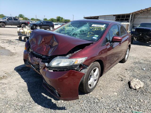Photo 2 from auction – 2015 HONDA CIVIC LX with VIN 19XFB2F59FE098285