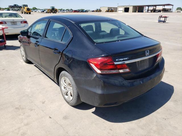 Photo 3 from auction – 2015 HONDA CIVIC LX with VIN 19XFB2F52FE258622
