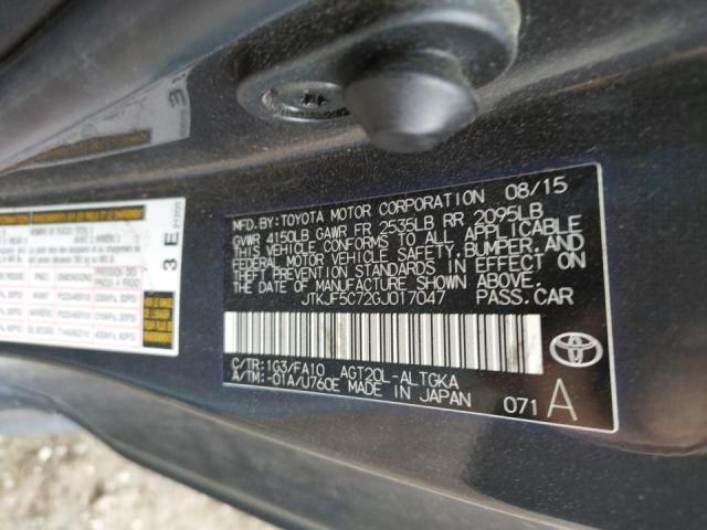 Photo 10 from auction – 2016 TOYOTA SCION TC with VIN JTKJF5C72GJ017047