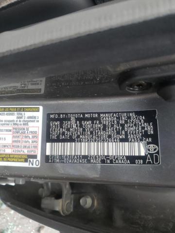 Photo 10 from auction – 2005 TOYOTA COROLLA CE with VIN 2T1BR32E25C326646