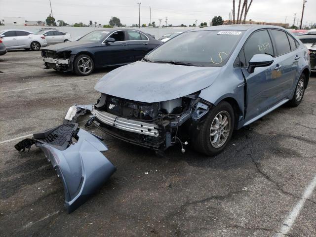 Photo 2 from auction – 2021 TOYOTA COROLLA LE with VIN JTDEAMDE7MJ031486