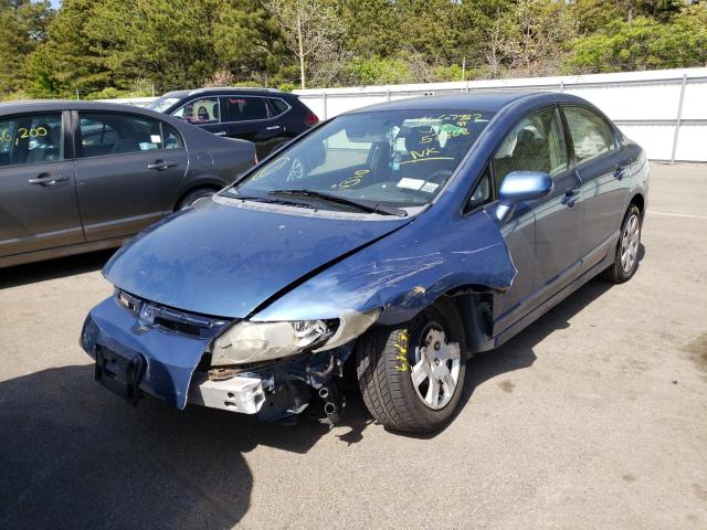 Photo 2 from auction – 2008 HONDA CIVIC LX with VIN 2HGFA16558H521868