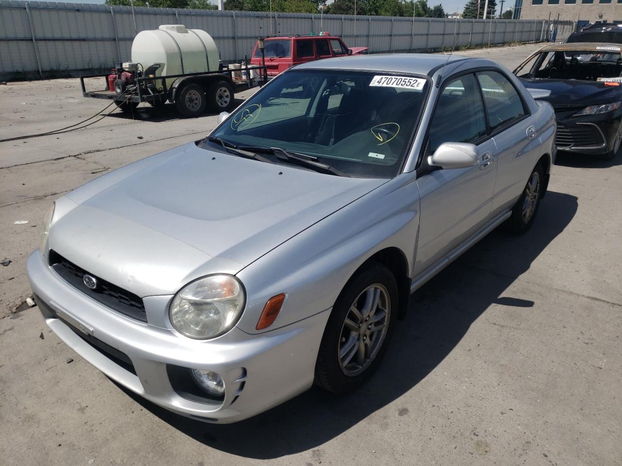 Photo 9 from auction – 2002 SUBARU IMPREZA RS with VIN JF1GD67542G502677