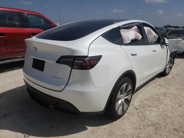 Photo 4 from auction – 2021 TESLA MODEL Y with VIN 5YJYGDEEXMF191430
